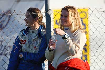 9-May-2009;APRC;Asia-Pacific-Rally-Championship;Australia;Fleur-Pedersen;IROQ;Imbil;Imbil-Showgrounds;International-Rally-Of-Queensland;QLD;Queensland;Rally-Queensland;Sunshine-Coast;afternoon;auto;co‒driver;motorsport;people;person;persons;portrait;racing;service-centre;service-park;showgrounds;super-telephoto