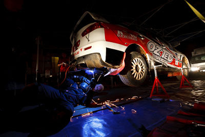 21;9-May-2009;ARC;Australia;Australian-Rally-Championship;Evo-10;IROQ;Imbil;Imbil-Showgrounds;International-Rally-Of-Queensland;John-McCarthy;Mitsubishi-Lancer;Mitsubishi-Lancer-Evolution-X;QLD;Queensland;Rally-Queensland;Steven-Shepheard;Sunshine-Coast;auto;motorsport;night;people;persons;racing;service;service-centre;service-park;showgrounds;wide-angle