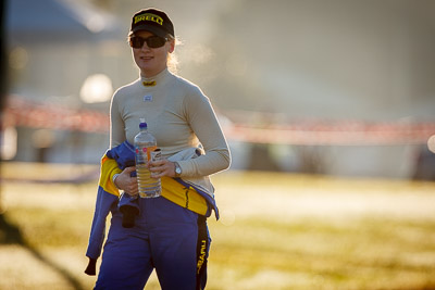 10-May-2009;APRC;Asia-Pacific-Rally-Championship;Australia;Emma-Gilmour;IROQ;Imbil;Imbil-Showgrounds;International-Rally-Of-Queensland;QLD;Queensland;Rally-Queensland;Sunshine-Coast;auto;driver;morning;motorsport;person;portrait;racing;showgrounds;silhouette;super-telephoto