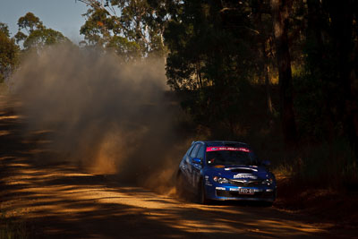 1;10-May-2009;APRC;Asia-Pacific-Rally-Championship;Australia;Ben-Atkinson;Cody-Crocker;IROQ;Imbil;International-Rally-Of-Queensland;Motor-Image-Racing;QLD;Queensland;Rally-Queensland;Sunshine-Coast;auto;motorsport;racing;special-stage;telephoto