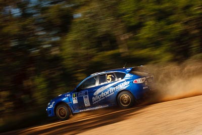 5;10-May-2009;APRC;Asia-Pacific-Rally-Championship;Australia;Emma-Gilmour;IROQ;Imbil;International-Rally-Of-Queensland;Motor-Image-Racing;QLD;Queensland;Rally-Queensland;Rhianon-Smyth;Sunshine-Coast;Topshot;auto;motion-blur;motorsport;racing;special-stage;speed;telephoto