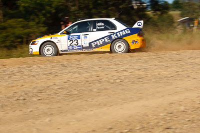 23;10-May-2009;ARC;Australia;Australian-Rally-Championship;David-Hills;Evo-9;IROQ;Imbil;International-Rally-Of-Queensland;Mitsubishi-Lancer;Mitsubishi-Lancer-Evolution-IX;QLD;Queensland;Rally-Queensland;Sunshine-Coast;Toni-Feaver;auto;motorsport;racing;special-stage;telephoto