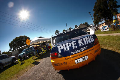 23;10-May-2009;ARC;Australia;Australian-Rally-Championship;David-Hills;Evo-9;IROQ;Imbil;Imbil-Showgrounds;International-Rally-Of-Queensland;Mitsubishi-Lancer;Mitsubishi-Lancer-Evolution-IX;QLD;Queensland;Rally-Queensland;Sunshine-Coast;Toni-Feaver;auto;fisheye;motorsport;racing;showgrounds;sky;sun