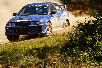 26;10-May-2009;ARC;Australia;Australian-Rally-Championship;Evo-5;IROQ;Imbil;Imbil-Showgrounds;International-Rally-Of-Queensland;Lorelle-Tonna;Mitsubishi-Lancer;Mitsubishi-Lancer-Evolution-V;QLD;Queensland;Rally-Queensland;Stephen-Tonna;Sunshine-Coast;auto;motorsport;racing;showgrounds;special-stage;telephoto