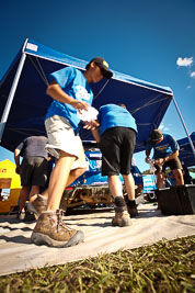 1;10-May-2009;APRC;Asia-Pacific-Rally-Championship;Australia;Ben-Atkinson;Cody-Crocker;IROQ;Imbil;Imbil-Showgrounds;International-Rally-Of-Queensland;Motor-Image-Racing;QLD;Queensland;Rally-Queensland;Sunshine-Coast;auto;crew;motorsport;people;persons;racing;service;service-park;showgrounds;team;wide-angle;work