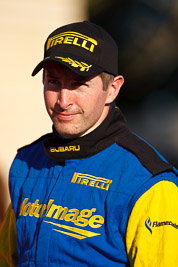 10-May-2009;APRC;Asia-Pacific-Rally-Championship;Australia;IROQ;Imbil;Imbil-Showgrounds;International-Rally-Of-Queensland;QLD;Queensland;Rally-Queensland;Sunshine-Coast;auto;celebration;motorsport;official-finish;person;podium;portrait;racing;showgrounds;super-telephoto