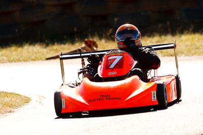 7;6-June-2009;Australia;Barry-Kunowski;Morgan-Park-Raceway;QLD;Queensland;Stockman-MR2;Superkarts;Warwick;auto;motorsport;racing;super-telephoto