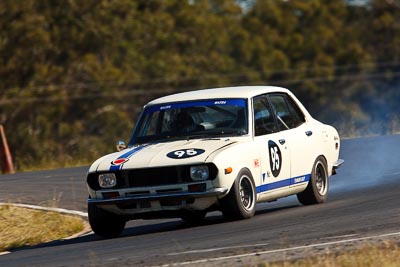 95;6-June-2009;Australia;Group-N;Historic-Touring-Cars;Matthew-Clift;Mazda-RX‒2;Morgan-Park-Raceway;QLD;Queensland;Warwick;auto;classic;historic;motorsport;racing;super-telephoto;vintage