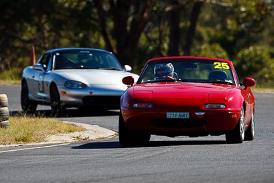 25;6-June-2009;Australia;Henri-Van-Roden;Mazda-MX‒5;Mazda-MX5;Mazda-Miata;Morgan-Park-Raceway;QLD;Queensland;Regularity;Warwick;auto;motorsport;racing;super-telephoto