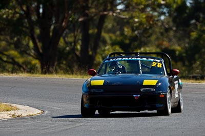 28;6-June-2009;Australia;Jean-Cook;Mazda-MX‒5;Mazda-MX5;Mazda-Miata;Morgan-Park-Raceway;QLD;Queensland;Regularity;Warwick;auto;motorsport;racing;super-telephoto