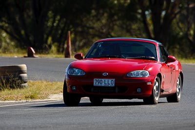 9;6-June-2009;Australia;Gerard-Skehan;Mazda-MX‒5;Mazda-MX5;Mazda-Miata;Morgan-Park-Raceway;QLD;Queensland;Regularity;Warwick;auto;motorsport;racing;super-telephoto