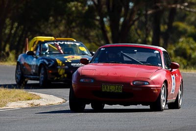 8;6-June-2009;Australia;Lindsay-Burke;Mazda-MX‒5;Mazda-MX5;Mazda-Miata;Morgan-Park-Raceway;QLD;Queensland;Regularity;Warwick;auto;motorsport;racing;super-telephoto