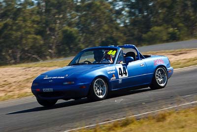 44;6-June-2009;Australia;Gary-Ballinger;Mazda-MX‒5;Mazda-MX5;Mazda-Miata;Morgan-Park-Raceway;QLD;Queensland;Regularity;Warwick;auto;motorsport;racing;telephoto