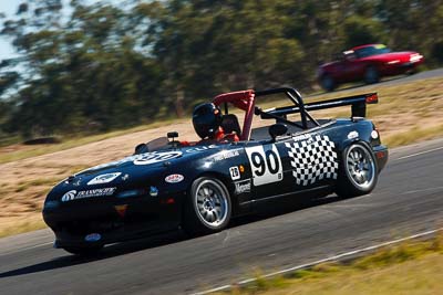 90;6-June-2009;Australia;Mazda-MX‒5;Mazda-MX5;Mazda-Miata;Morgan-Park-Raceway;QLD;Queensland;Regularity;Stuart-Douglas;Warwick;auto;motorsport;racing;telephoto