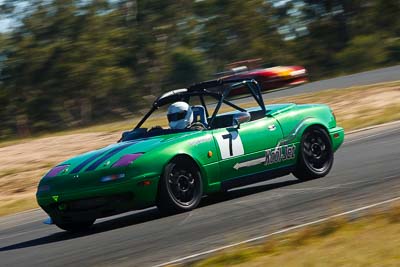 7;6-June-2009;Australia;Gary-Andrews;Mazda-MX‒5;Mazda-MX5;Mazda-Miata;Morgan-Park-Raceway;QLD;Queensland;Regularity;Warwick;auto;motion-blur;motorsport;racing;telephoto