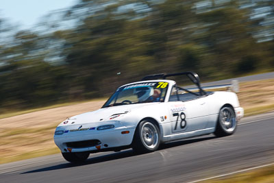 78;6-June-2009;Australia;Mazda-MX‒5;Mazda-MX5;Mazda-Miata;Morgan-Park-Raceway;QLD;Queensland;Regularity;Tony-Steenberg;Warwick;auto;motion-blur;motorsport;racing;telephoto