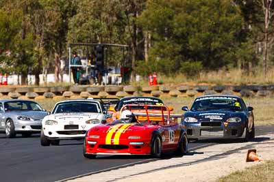 46;6-June-2009;Australia;David-Barram;Group-2A;Group-2B;Mazda-MX‒5;Mazda-MX5;Mazda-Miata;Morgan-Park-Raceway;QLD;Queensland;Warwick;auto;motorsport;racing;super-telephoto