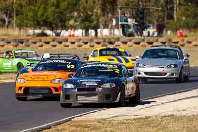 2;6-June-2009;Australia;Brian-Anderson;Group-2A;Group-2B;Mazda-MX‒5;Mazda-MX5;Mazda-Miata;Morgan-Park-Raceway;QLD;Queensland;Warwick;auto;motorsport;racing;super-telephoto