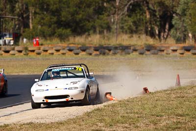 78;6-June-2009;Australia;Gary-Harris;Group-2A;Group-2B;Mazda-MX‒5;Mazda-MX5;Mazda-Miata;Morgan-Park-Raceway;QLD;Queensland;Warwick;auto;motorsport;off-track;racing;super-telephoto