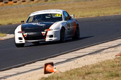 47;6-June-2009;Australia;Garry-Allen;Group-2A;Group-2B;Mazda-MX‒5;Mazda-MX5;Mazda-Miata;Morgan-Park-Raceway;QLD;Queensland;Warwick;auto;motorsport;racing;super-telephoto