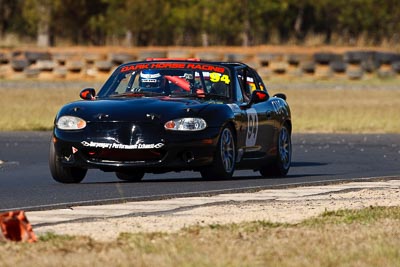 94;6-June-2009;Ashley-Miller;Australia;Group-2F;Mazda-MX‒5;Mazda-MX5;Mazda-Miata;Morgan-Park-Raceway;QLD;Queensland;Warwick;auto;motorsport;racing;super-telephoto