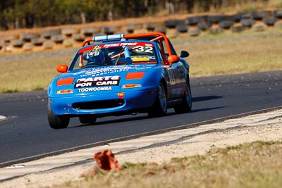 32;6-June-2009;Australia;Benjamin-Cook;Group-2F;Mazda-MX‒5;Mazda-MX5;Mazda-Miata;Morgan-Park-Raceway;QLD;Queensland;Warwick;auto;motorsport;racing;super-telephoto