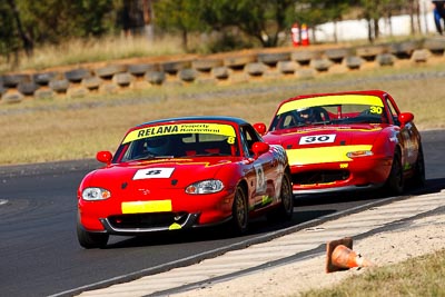 8;6-June-2009;Australia;David-Gainer;Group-2F;Mazda-MX‒5;Mazda-MX5;Mazda-Miata;Morgan-Park-Raceway;QLD;Queensland;Warwick;auto;motorsport;racing;super-telephoto