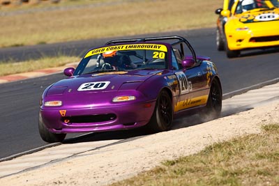 20;6-June-2009;Australia;Group-2F;Mazda-MX‒5;Mazda-MX5;Mazda-Miata;Morgan-Park-Raceway;QLD;Queensland;Sean-Lacey;Warwick;auto;motorsport;racing;super-telephoto