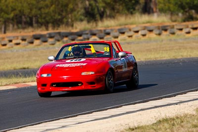 18;6-June-2009;Ash-Lowe;Australia;Group-2F;Mazda-MX‒5;Mazda-MX5;Mazda-Miata;Morgan-Park-Raceway;QLD;Queensland;Warwick;auto;motorsport;racing;super-telephoto