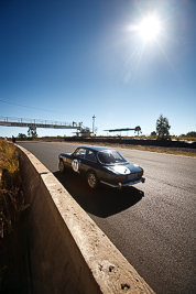 77;6-June-2009;Alfa-Romeo-GTV-2000;Australia;Group-N;Historic-Touring-Cars;John-Wishart;Morgan-Park-Raceway;QLD;Queensland;Warwick;auto;classic;historic;motorsport;racing;sky;sun;vintage;wide-angle