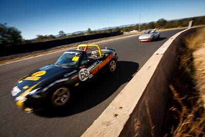 68;6-June-2009;Australia;Mazda-MX‒5;Mazda-MX5;Mazda-Miata;Morgan-Park-Raceway;QLD;Queensland;Regularity;Warwick;Yve-Stocks;auto;motorsport;racing;sky;wide-angle