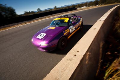 20;6-June-2009;Australia;Mazda-MX‒5;Mazda-MX5;Mazda-Miata;Morgan-Park-Raceway;Peter-Lacey;QLD;Queensland;Regularity;Warwick;auto;motorsport;racing;sky;wide-angle