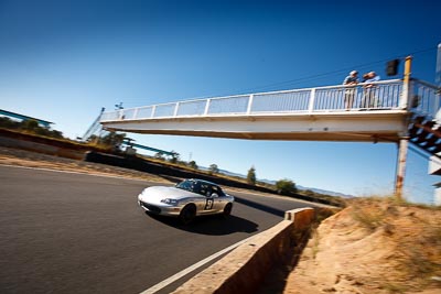 51;6-June-2009;Australia;Mazda-MX‒5;Mazda-MX5;Mazda-Miata;Michael-Hicks;Morgan-Park-Raceway;QLD;Queensland;Regularity;Warwick;auto;motorsport;racing;sky;wide-angle