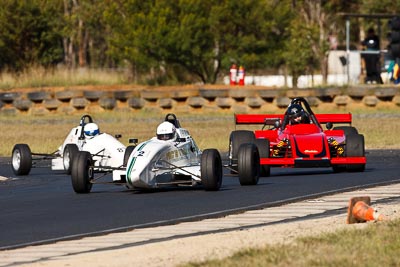 2;6-June-2009;Australia;Ben-Gersekowski;Formula-Ford;Morgan-Park-Raceway;QLD;Queensland;Racing-Cars;Van-Dieman-RF03;Warwick;auto;motorsport;racing;super-telephoto