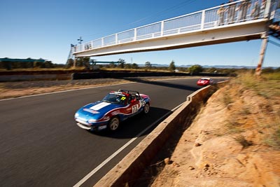 77;6-June-2009;Australia;Group-2F;Mazda-MX‒5;Mazda-MX5;Mazda-Miata;Morgan-Park-Raceway;Paul-McLeod;QLD;Queensland;Warwick;auto;motorsport;racing;sky;wide-angle