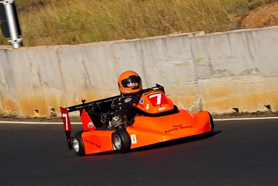 7;6-June-2009;Australia;Barry-Kunowski;Morgan-Park-Raceway;QLD;Queensland;Stockman-MR2;Superkarts;Warwick;auto;motorsport;racing;super-telephoto