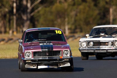 10;6-June-2009;Australia;Gary-Michael;Group-N;Historic-Touring-Cars;Holden-Torana-XU‒1;Morgan-Park-Raceway;QLD;Queensland;Warwick;auto;classic;historic;motorsport;racing;super-telephoto;vintage