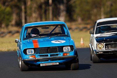 7;6-June-2009;Australia;Bob-Heagerty;Group-N;Historic-Touring-Cars;Mazda-RX‒2;Morgan-Park-Raceway;QLD;Queensland;Warwick;auto;classic;historic;motorsport;racing;super-telephoto;vintage