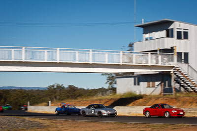 9;6-June-2009;Australia;Gerard-Skehan;Mazda-MX‒5;Mazda-MX5;Mazda-Miata;Morgan-Park-Raceway;QLD;Queensland;Regularity;Warwick;auto;motion-blur;motorsport;racing;telephoto