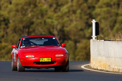 8;6-June-2009;Australia;Lindsay-Burke;Mazda-MX‒5;Mazda-MX5;Mazda-Miata;Morgan-Park-Raceway;QLD;Queensland;Regularity;Warwick;auto;motorsport;racing;super-telephoto