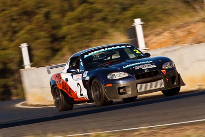 2;6-June-2009;Australia;Brian-Anderson;Group-2A;Group-2B;Mazda-MX‒5;Mazda-MX5;Mazda-Miata;Morgan-Park-Raceway;QLD;Queensland;Warwick;auto;motion-blur;motorsport;racing;super-telephoto
