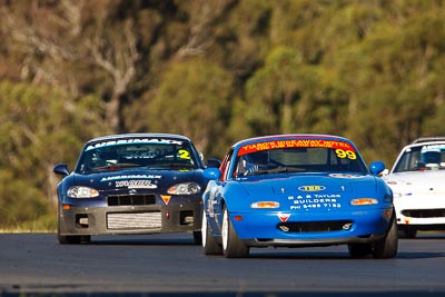 99;6-June-2009;Australia;Group-2A;Group-2B;Kevin-Brown;Mazda-MX‒5;Mazda-MX5;Mazda-Miata;Morgan-Park-Raceway;QLD;Queensland;Warwick;auto;motorsport;racing;super-telephoto