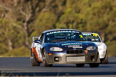 2;6-June-2009;Australia;Brian-Anderson;Group-2A;Group-2B;Mazda-MX‒5;Mazda-MX5;Mazda-Miata;Morgan-Park-Raceway;QLD;Queensland;Warwick;auto;motorsport;racing;super-telephoto