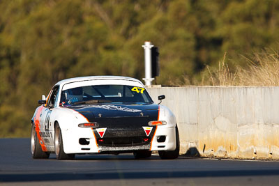 47;6-June-2009;Australia;Garry-Allen;Group-2A;Group-2B;Mazda-MX‒5;Mazda-MX5;Mazda-Miata;Morgan-Park-Raceway;QLD;Queensland;Warwick;auto;motorsport;racing;super-telephoto