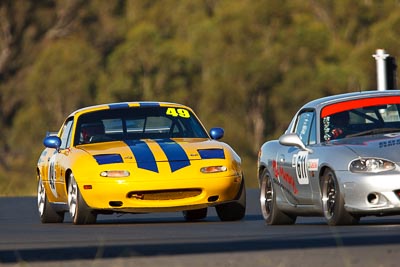 49;6-June-2009;Australia;Group-2A;Group-2B;Kerry-Finn;Mazda-MX‒5;Mazda-MX5;Mazda-Miata;Morgan-Park-Raceway;QLD;Queensland;Warwick;auto;motorsport;racing;super-telephoto