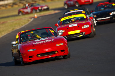 18;6-June-2009;Ash-Lowe;Australia;Group-2F;Mazda-MX‒5;Mazda-MX5;Mazda-Miata;Morgan-Park-Raceway;QLD;Queensland;Warwick;auto;motorsport;racing;super-telephoto