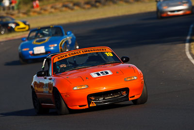 19;6-June-2009;Australia;Group-2F;Mazda-MX‒5;Mazda-MX5;Mazda-Miata;Morgan-Park-Raceway;QLD;Queensland;Robin-Lacey;Warwick;auto;motorsport;racing;super-telephoto