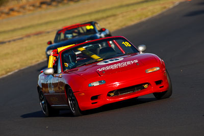 18;6-June-2009;Ash-Lowe;Australia;Group-2F;Mazda-MX‒5;Mazda-MX5;Mazda-Miata;Morgan-Park-Raceway;QLD;Queensland;Warwick;auto;motorsport;racing;super-telephoto