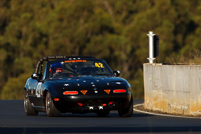 42;6-June-2009;Andrew-Weller;Australia;Group-2F;Mazda-MX‒5;Mazda-MX5;Mazda-Miata;Morgan-Park-Raceway;QLD;Queensland;Warwick;auto;motorsport;racing;super-telephoto