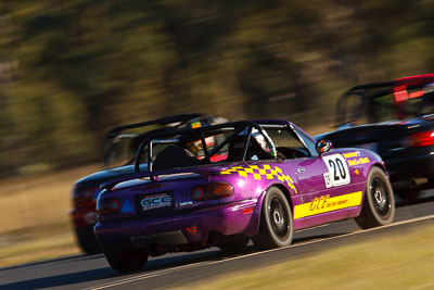 20;6-June-2009;Australia;Group-2F;Mazda-MX‒5;Mazda-MX5;Mazda-Miata;Morgan-Park-Raceway;QLD;Queensland;Sean-Lacey;Warwick;auto;motion-blur;motorsport;racing;super-telephoto